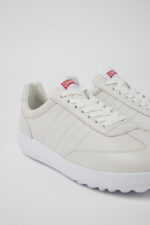Pelotas XLF White Leather and Textile Sneakers for Women.