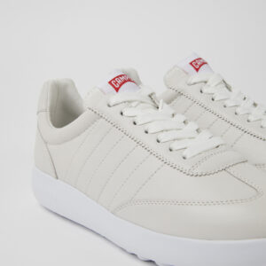 Pelotas XLF White Leather and Textile Sneakers for Women.