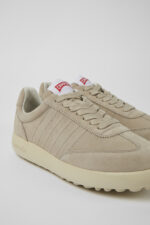 Pelotas XLF Beige Nubuck Sneakers for Women.