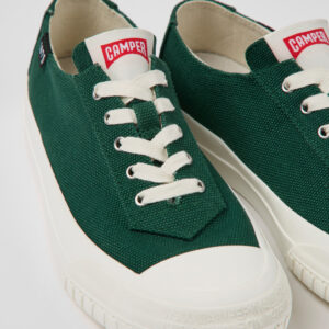Camaleon Green recycled cotton sneakers for women