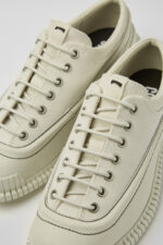 Pix White lace up shoes
