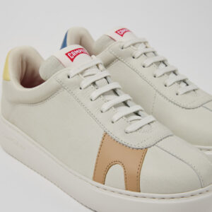 Twins Multicolor Leather Sneakers for Women.