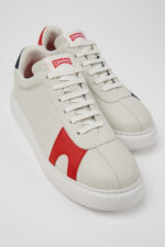 Twins Multicolor Leather Sneakers for Women.