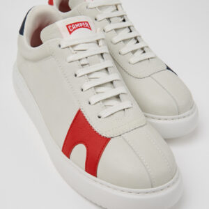 Twins Multicolor Leather Sneakers for Women.