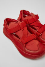 Peu Stadium Red semi-open sneakers for women