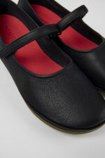 Right Black Leather Mary Jane for Women