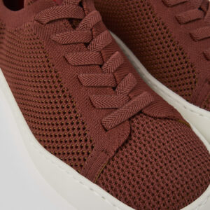 Peu Touring Red Textile Sneaker for Women