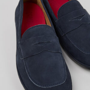 Right Blue Nubuck Women's Shoe.