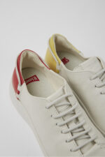 Twins White leather sneakers for women