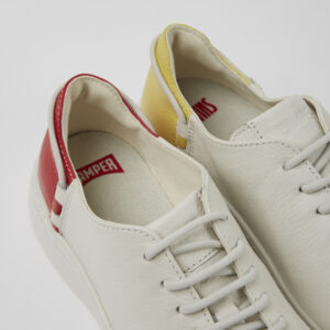 Twins White leather sneakers for women