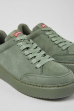 Runner K21 Green nubuck sneakers for women