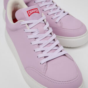 Runner K21 Purple leather sneakers for women
