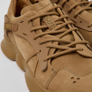 Karst Brown Nubuck/Textile Sneaker for Women
