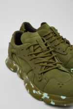 Karst Green Nubuck/Textile Sneaker for Women