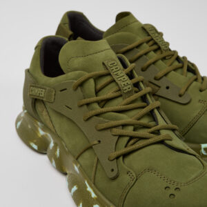 Karst Green Nubuck/Textile Sneaker for Women