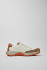 Drift Trail VIBRAM White textile and nubuck sneakers for women