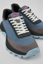 Drift Trail VIBRAM Gray textile and nubuck sneakers for women