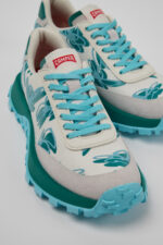 Drift Trail VIBRAM Multicolor Recycled PET and Nubuck Sneakers for Women.