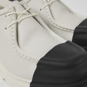 Junction White non-dyed leather shoes for women