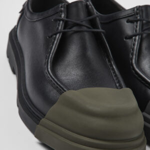 Junction Black responsibly raised leather shoes for women