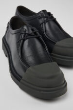 Junction Black Leather Women's Shoe.