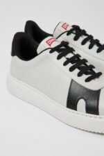 Runner K21 MIRUM® White and black sneakers for women