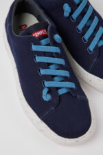 Peu Touring Blue textile sneakers for women