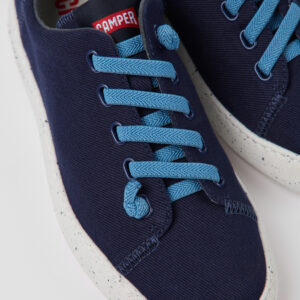 Peu Touring Blue textile sneakers for women