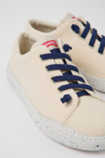 Peu Touring Beige textile sneakers for women