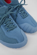 Path Blue textile sneakers for women