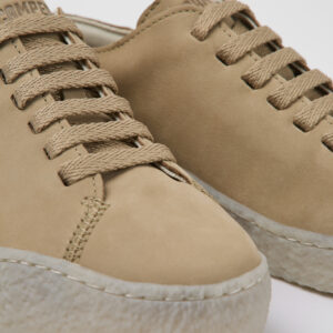 Peu Terreno Beige nubuck shoes for women