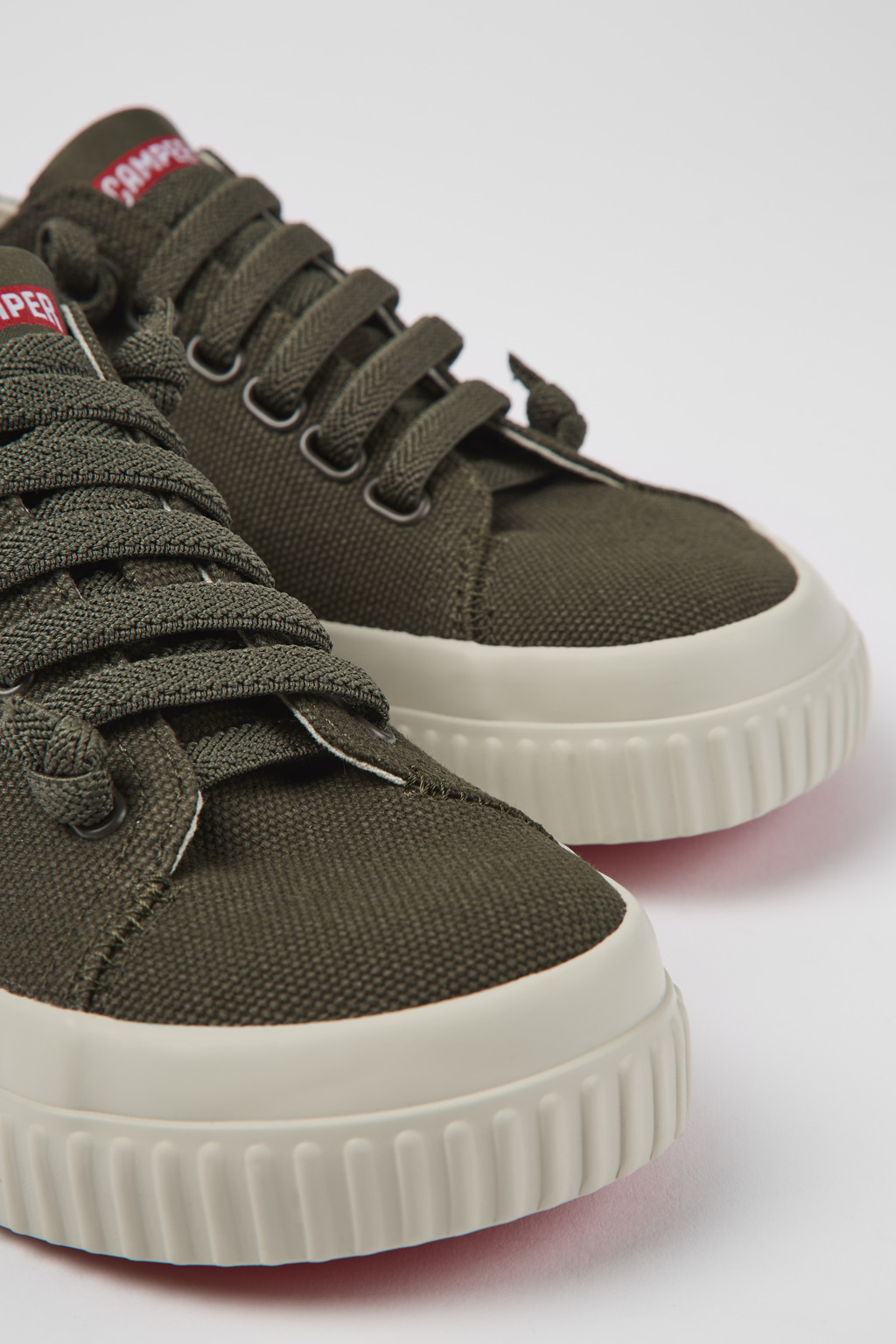Peu Roda Green recycled cotton sneakers for women