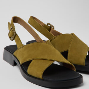 Dana Green Nubuck Sandals for Women.