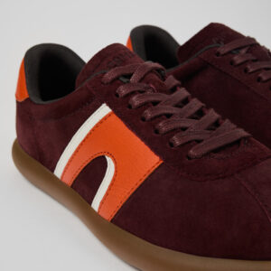 Pelotas Soller Burgundy Nubuck/Leather Sneaker for Women
