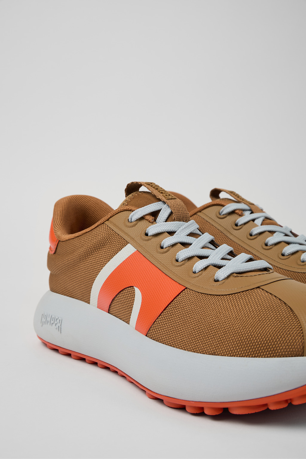 Pelotas Athens Brown Textile Sneaker for Women