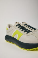 Pelotas Athens Gray-yellow Textile Sneaker for Women