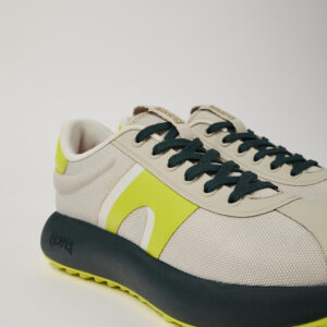 Pelotas Athens Gray-yellow Textile Sneaker for Women