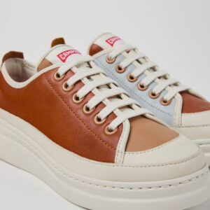 Twins Multicolor Leather Women's Sneaker.