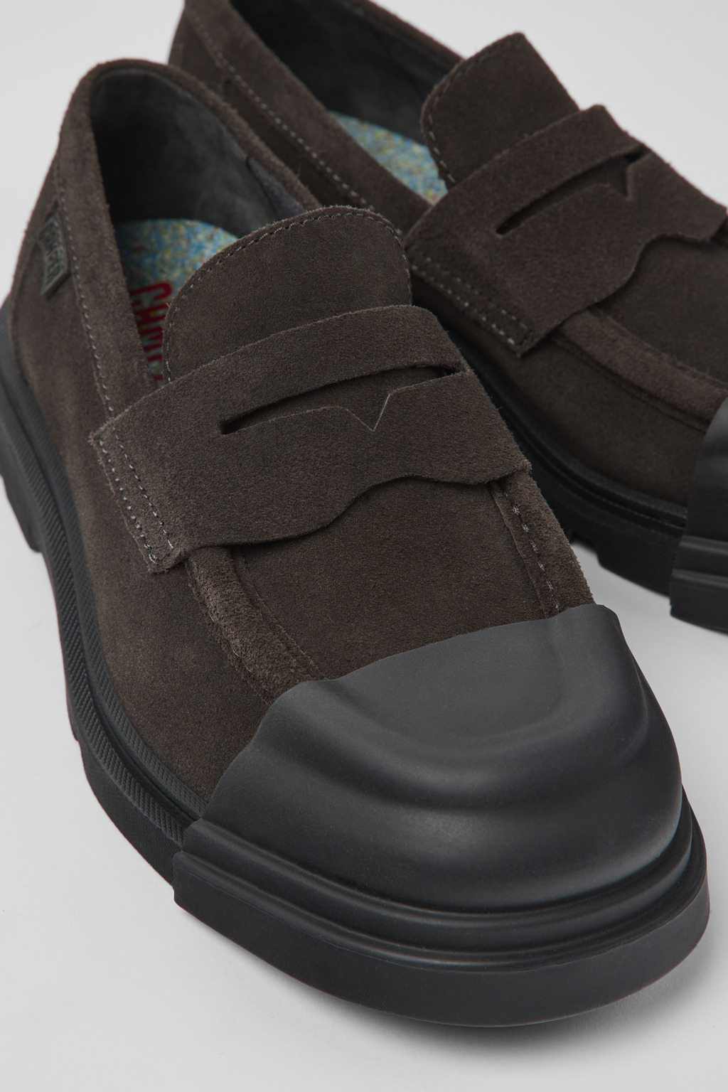 Junction Gray Nubuck Loafer for Women