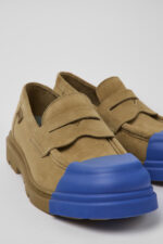 Junction Brown Nubuck Loafer for Women