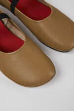 Right Brown Leather Mary Jane for Women