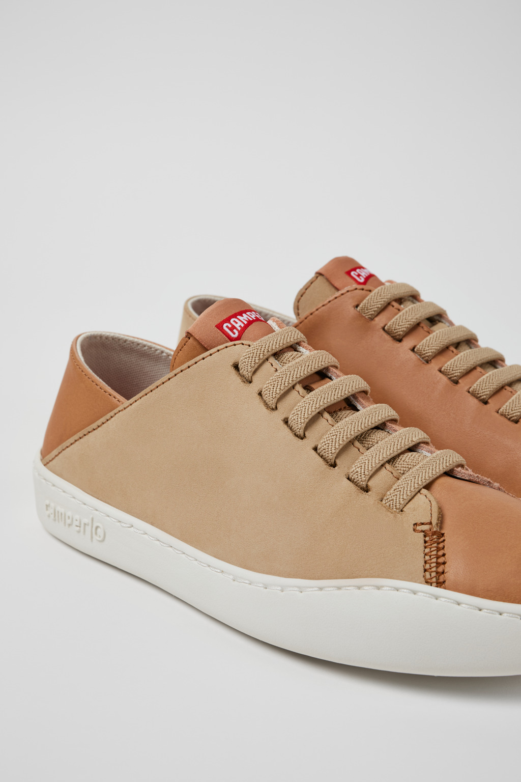 Twins Multicolor Nubuck and Leather Sneakers for Women.