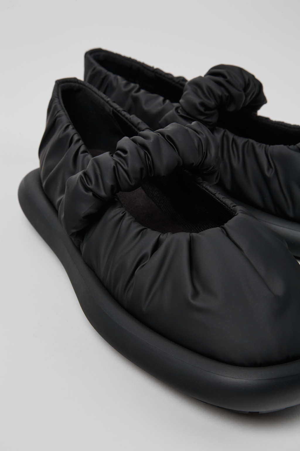 Onda Black Textile Mary Jane for Women