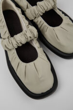 Onda Gray Textile Mary Jane for Women