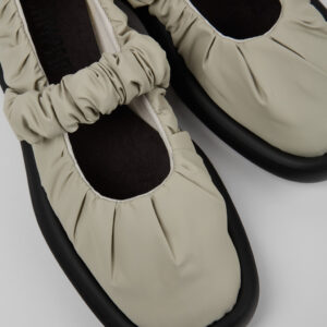 Onda Gray Textile Mary Jane for Women