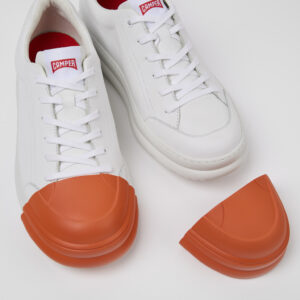 Junction Runner White leather sneakers for women