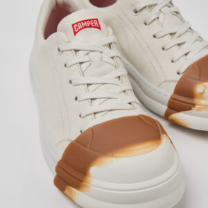 Junction Runner White Leather Women's Sneakers.