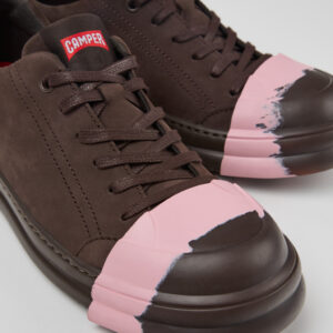 Junction Runner Brown Nubuck Women's Sneakers.