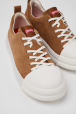 Junction Runner Brown Nubuck Sneakers for Women.