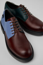 Twins Multicolor Leather Shoes for Women.